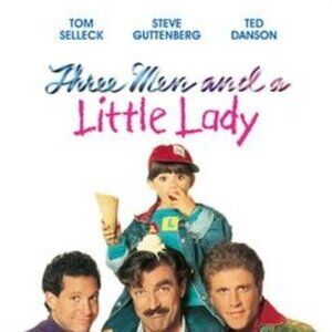 Three Men and a Little Lady DVD Movie Rated PG Touchstone NTSC Full Screen